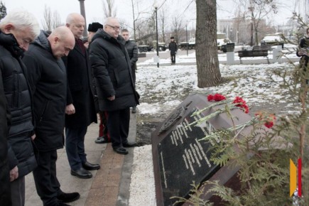 В Воронеже открыли мемориал в честь погибших сотрудников органов госбезопасности