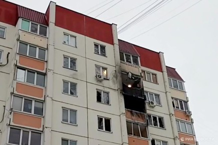 В Воронеже жителям повреждённого при атаке дома разрешили вернуться домой