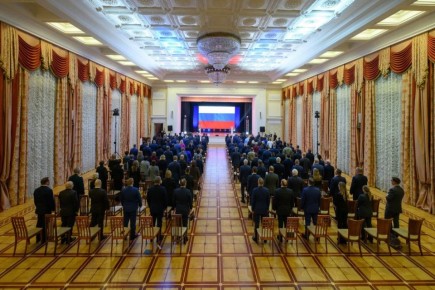 Юрий Матузов принял участие во вручении премии «Признание. Всё для Победы»