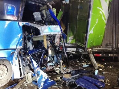 Кадры с места массовой аварии в Каширском районе