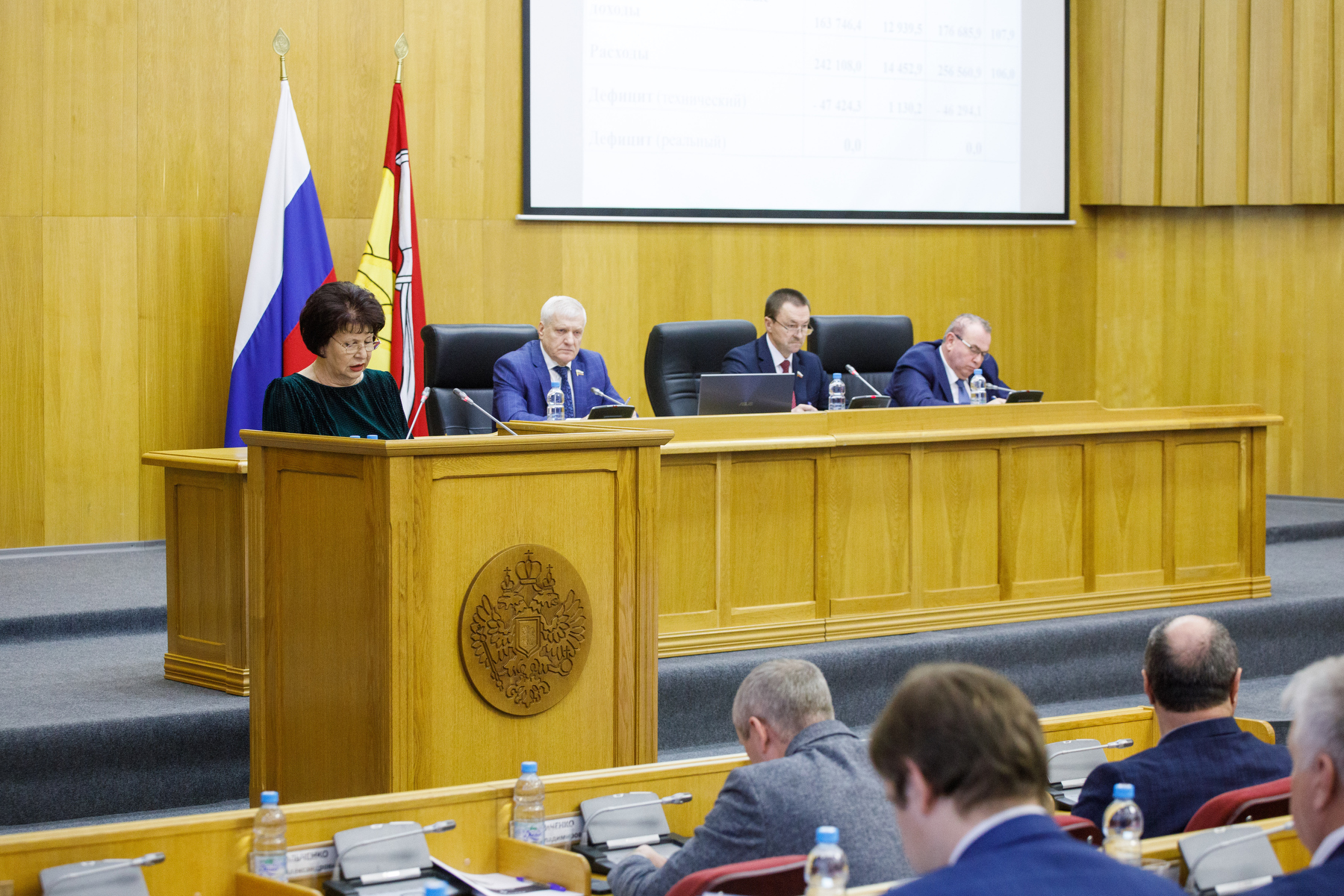 Доходная часть бюджета Воронежской области-2025 увеличена почти на 15,6 млрд рублей