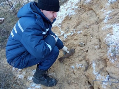 30 минометных мин, гранату и артиллерийский снаряд времен Второй мировой войны обнаружили в Воронежской области