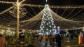 Для посещения открылась новогодняя площадь Ленина с главной городской елкой