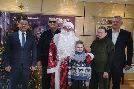 Андрей Бойко помог исполнить новогоднюю мечту ребенка