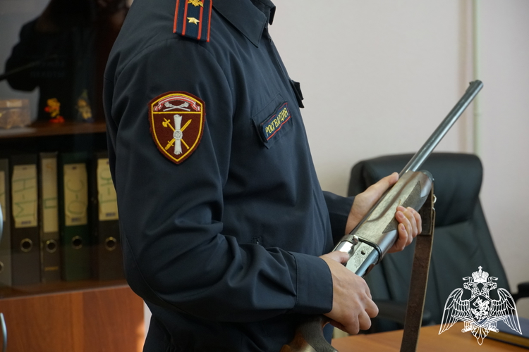 В преддверии новогодних праздников сотрудники Росгвардии напоминают о правилах хранения оружия