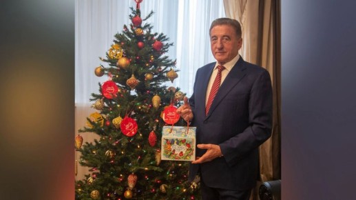 Депутат Воронежской облдумы Сергей Лукин поздравил с Новым годом детей и семьи, нуждающиеся в поддержке