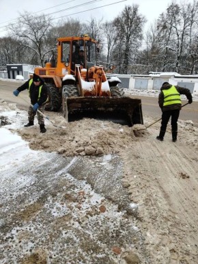 #уборка_Воронежа днём 2 января