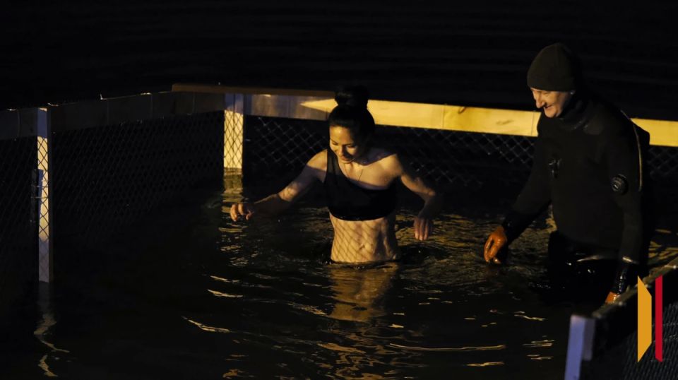 Воронежцам рассказали, как правильно окунаться в прорубь