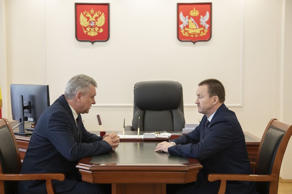 Глава регионального парламента обсудил с Уполномоченным по правам человека вопросы соблюдения прав граждан