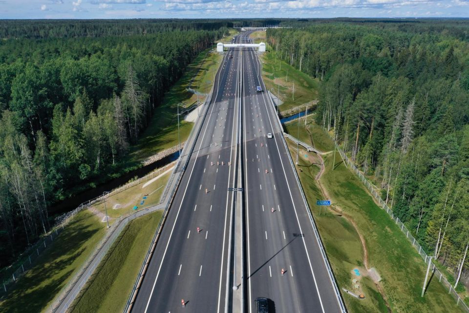 Более 310 км федеральных дорог расширили до четырех и более полос в 2025 году