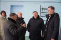 Константин Кузнецов оценил ход строительства школы бокса в Россошанском районе