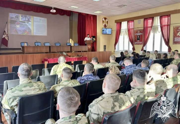В территориальном Управлении Росгвардии прошла лекция, посвященная одному из самых драматичных и героических периодов в истории города – обороне Воронежа в годы Великой Отечественной войны