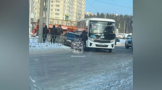 В Воронеже произошли 2 ДТП с автобусами №54 и 58