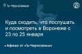 Куда сходить, что послушать и посмотреть в Воронеже 25 января