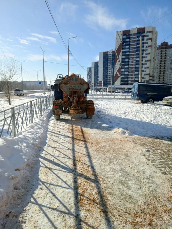 Несколько дней мы не делились новостями о работе нашего комбината благоустройства, но уверяем вас — мы всегда "в деле"!