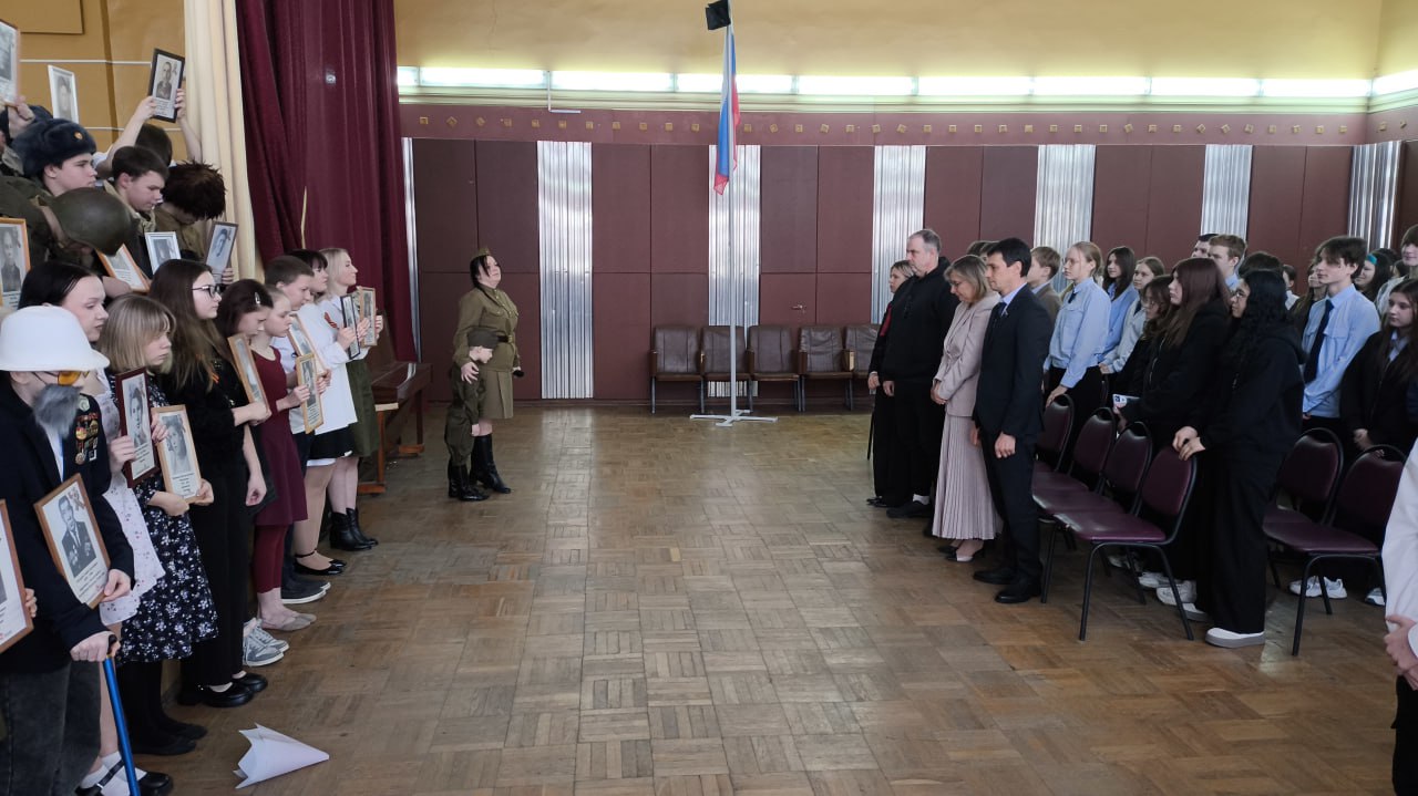 Театрализованное представление об освобождении Воронежа от немецко-фашистских захватчиков