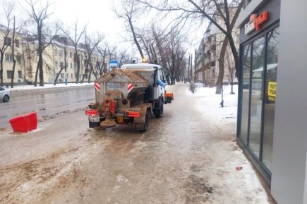 Зимние работы на территории района не останавливаются