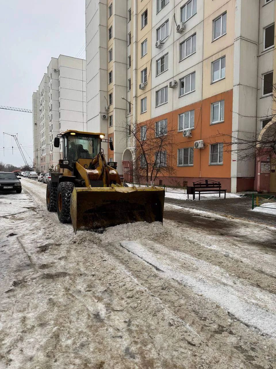 Рассказываем о ситуации с уборкой дворов в Советском районе