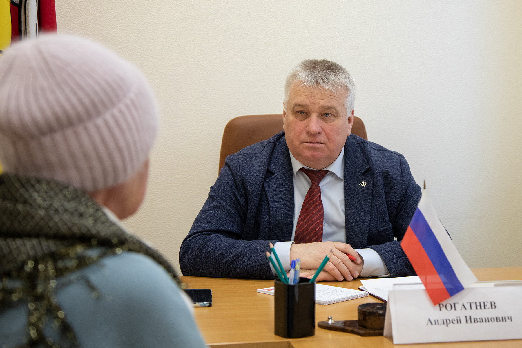Андрей Рогатнев провел прием граждан