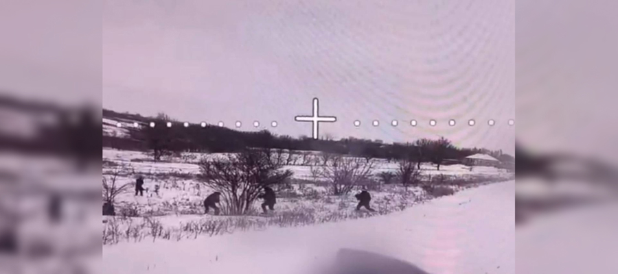 ОПЕРАТОРЫ БПЛА 116-Й БРИГАДЫ РОСГВАРДИИ ПОРАЗИЛИ ОТСТУПАЮЩУЮ ГРУППУ УКРАИНСКИХ БОЕВИКОВ НА ХАРЬКОВСКОМ НАПРАВЛЕНИИ