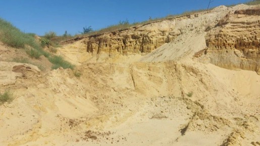 В Богучарском районе организация, вырывшая незаконный песчаный карьер, нанесла ущерб почвам на 42 млн рублей