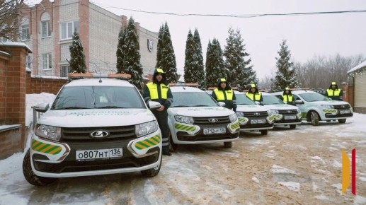 С февраля в Воронеже начнут работу 5 машин государственного дорожного патруля