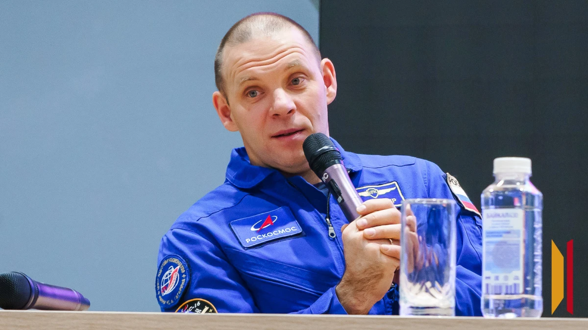 Терминатор в полете и генеральная уборка корабля: что рассказал воронежским школьникам летчик-космонавт Иван Вагнер