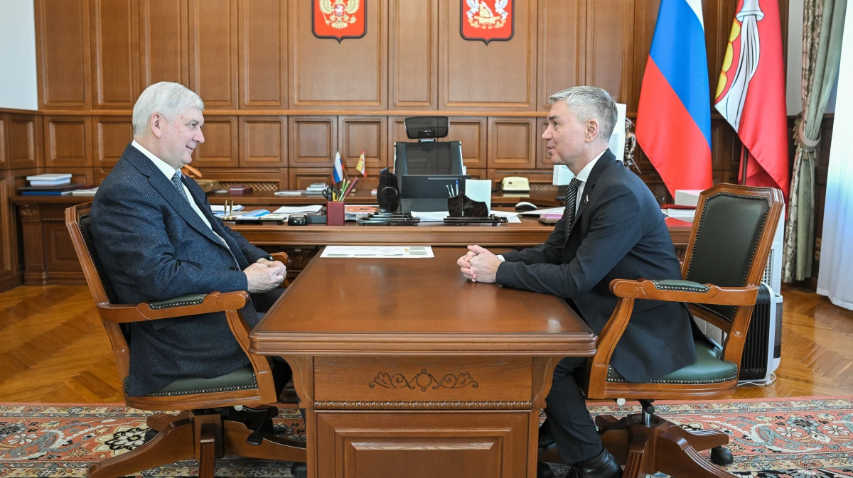 Воронежский губернатор и замруководителя фракции «Единая Россия» в Госдуме обсудили партийную программу по капремонту школ