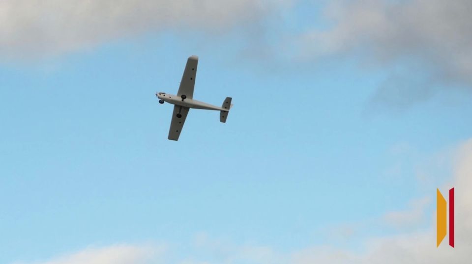 В ночь на 9 февраля в небе над одним из городов Воронежской области сбили беспилотник