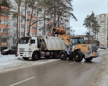 #уборка_Воронежа днем 13 февраля