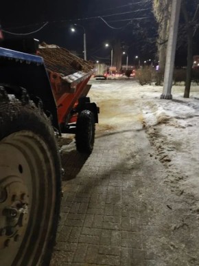 #уборка_Воронежа. Комбинаты благоустройства продолжают работу в круглосуточном режиме