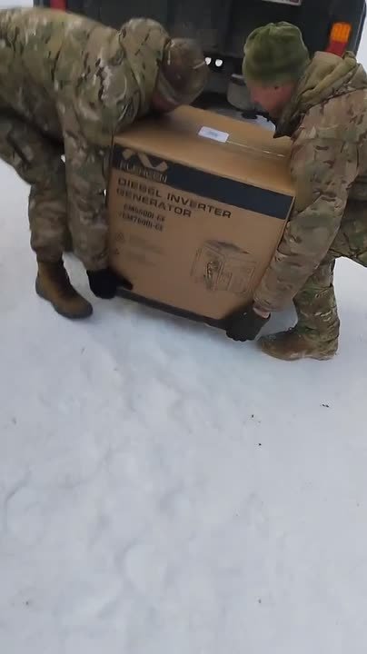 Андрей Соболев передал в зону СВО электрогенератор