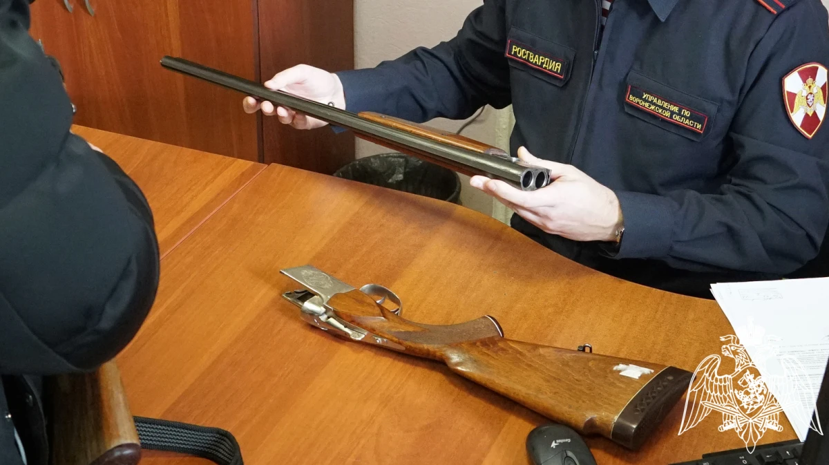 В Воронежской области за неделю росгвардейцы изъяли из оборота 20 единиц оружия