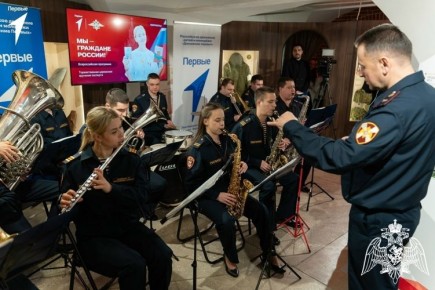 Военный оркестр Управления Росгвардии по Воронежской области принял участие в «Арсеналфесте», приуроченном к празднованию Дня Защитника Отечества