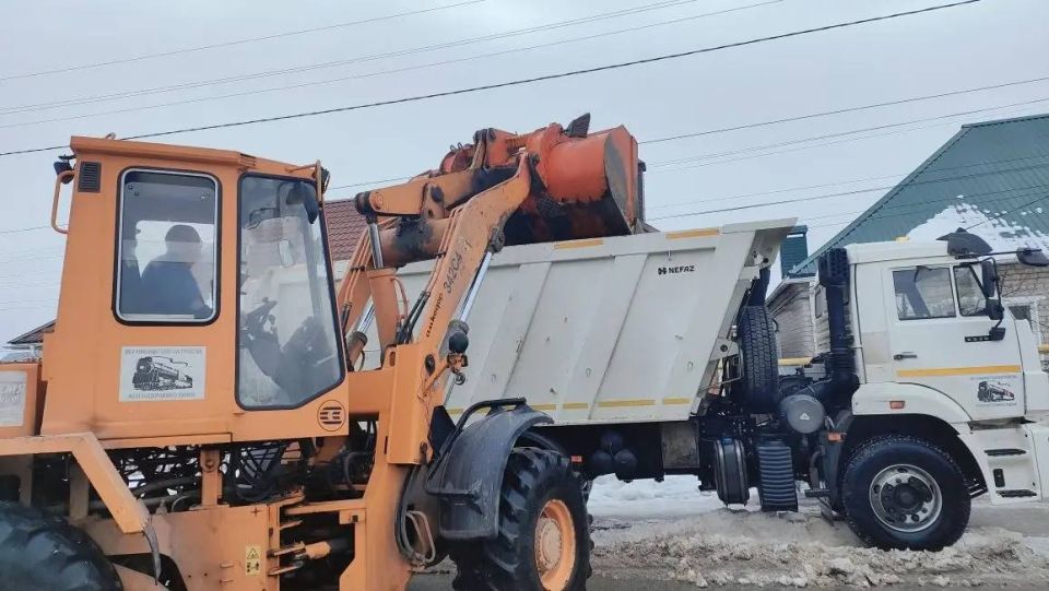 #уборка_Воронежа днем 27 февраля