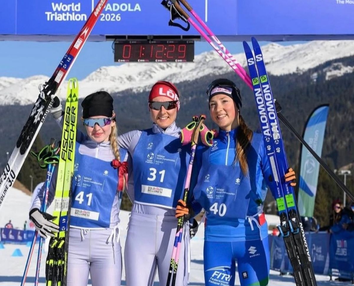 Дарья Рогозина оформила золотой дубль на Чемпионате мира по триатлону