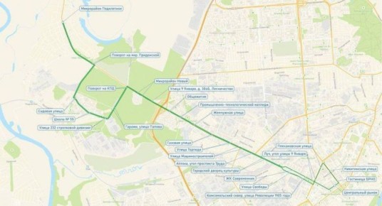 Автобус №61 из Подклетного до центра Воронежа вернется на дороги города
