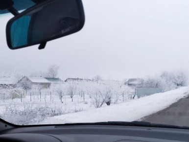 О снегопаде на трассе М-4 «Дон» предупредили воронежцев