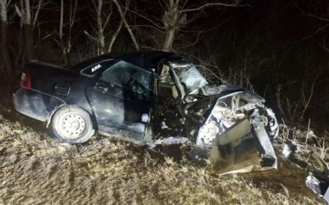 В Калачеевском районе водитель «Лады» съехал в кювет и врезался в дерево