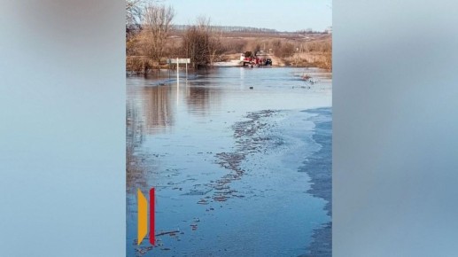 В Воронежской области затопило два моста