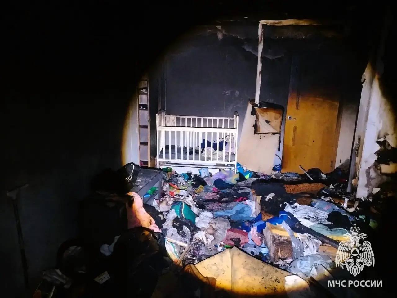 На пожаре в микрорайоне Придонской погибла трехлетняя девочка