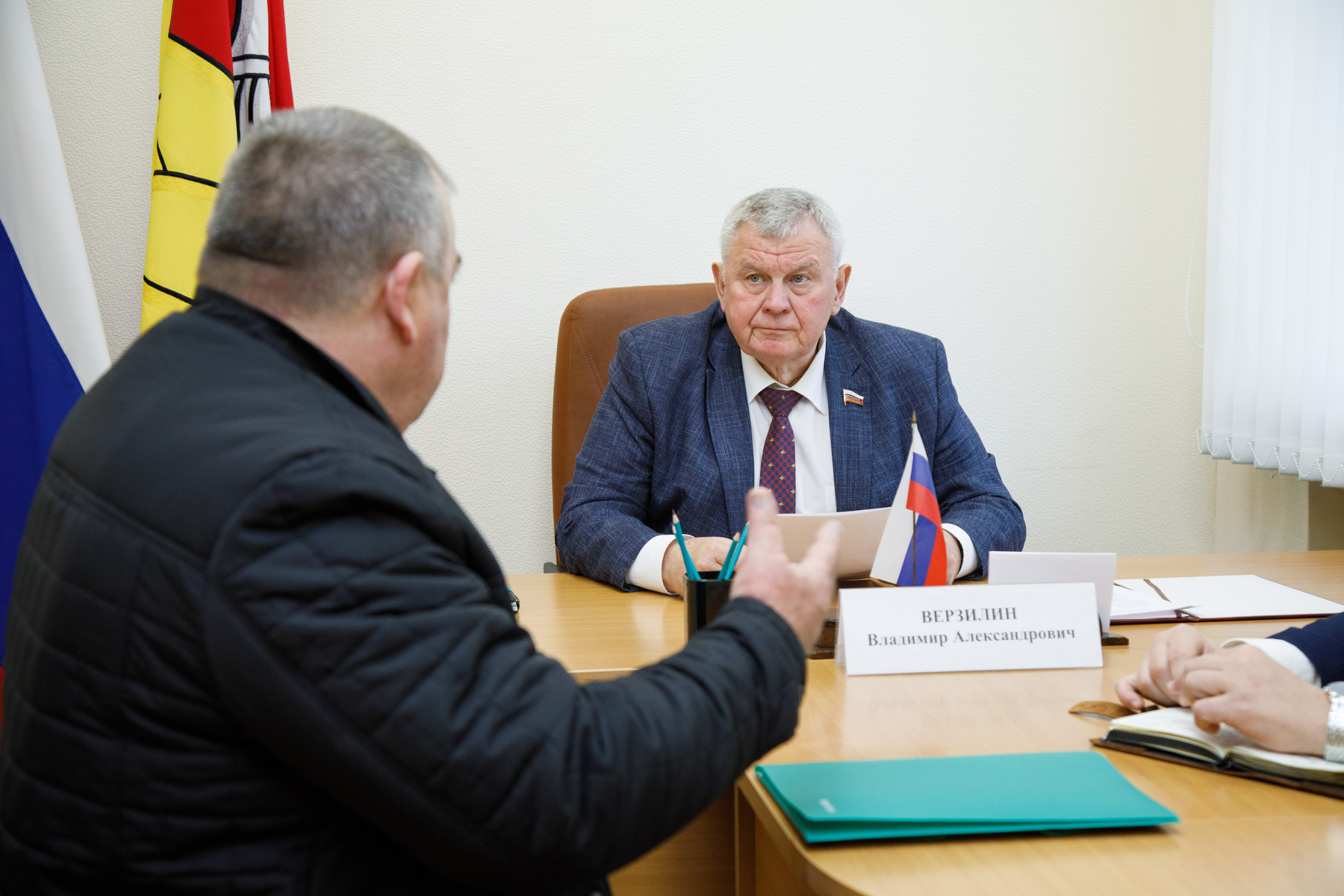 Владимир Верзилин провел прием граждан