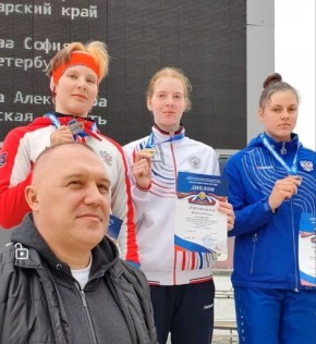 Воронежская спортсменка Волкова завоевала вторую медаль Всероссийских соревнований по гребле