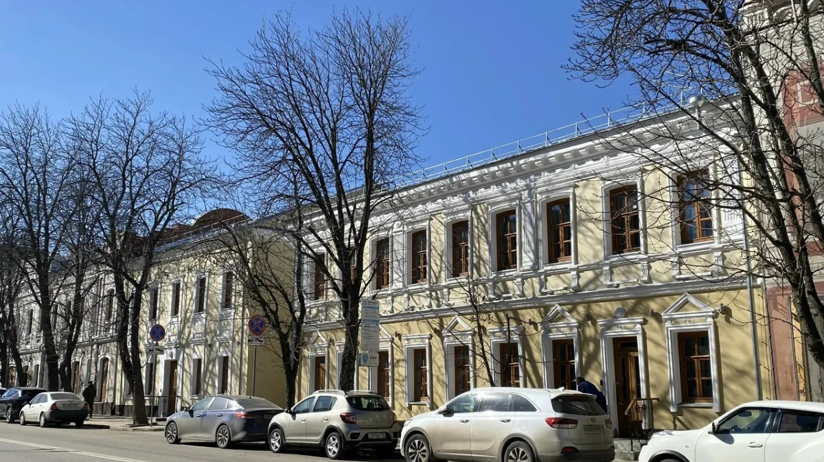 В центре Воронежа отреставрировали «Постоялые двора Гончарова»