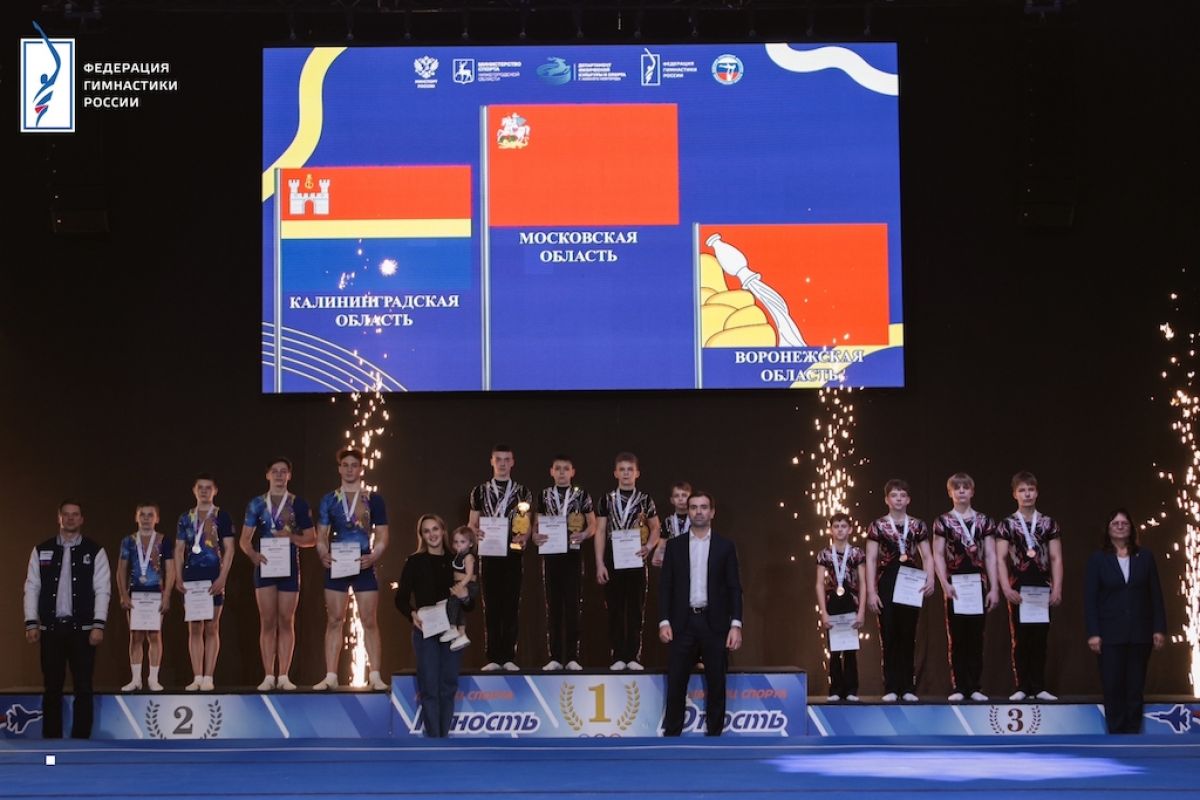 Воронежские акробаты завершили Первенство России тремя бронзовыми медалями