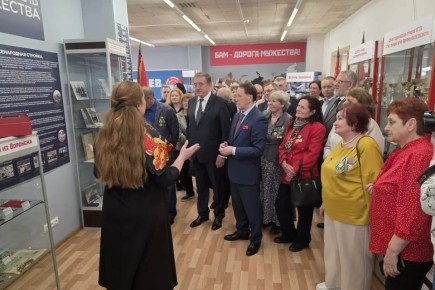 Сергей Лукин оказал содействие в создании музея БАМ в Воронеже