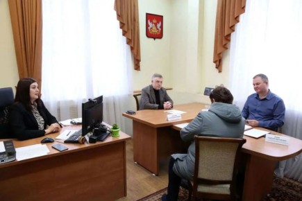 Дмитрий Проскурин провел прием граждан