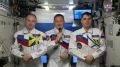 Космонавты поздравили воронежцев с праздником прямо с орбиты