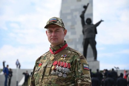 Уроженцу Воронежской области вручили высшую награду ДНР на Саур-Могиле