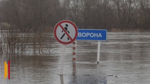 В Воронежской области осталось 2 затопленных моста